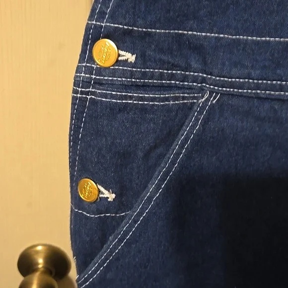 Dickies Blue Bootcut Men's Jeans - Picture 3 of 5
